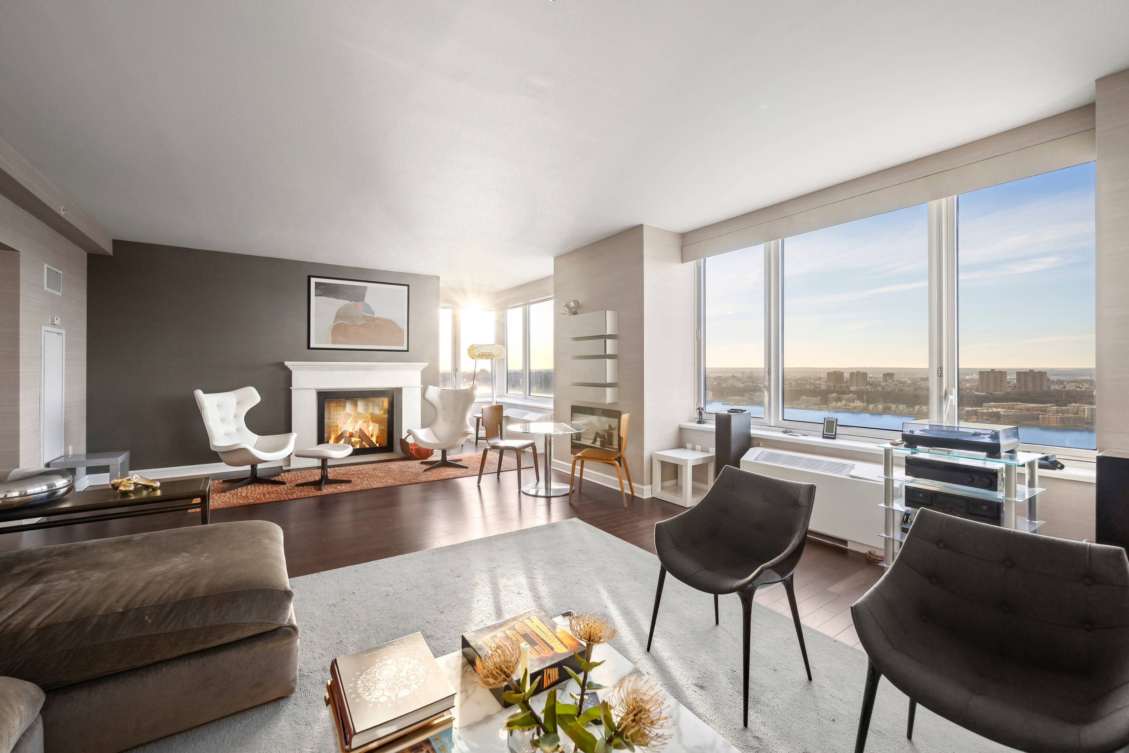 Sprawling FULL FLOOR PH Residence | 4 Exposures & Fireplace