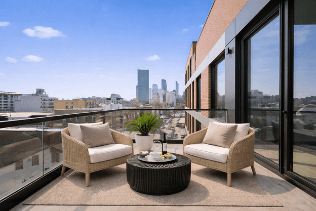 King Size 2 Bed - 2 Bath | Luxury Building | New Building | Steps Away From Train