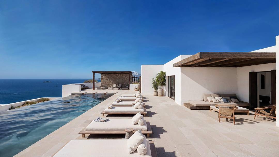 AEGEAN BLUE VIEWS: Paros Spectacular Villa
