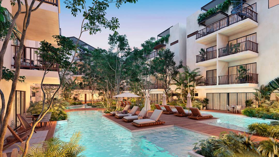 For Sale 1 Bedroom in Costa Caribe Tulum