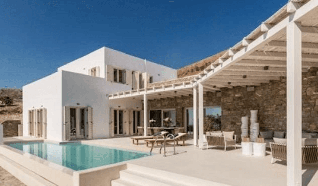 Amazing 2 level Villa, 360 sq.m., in Mykonos Island