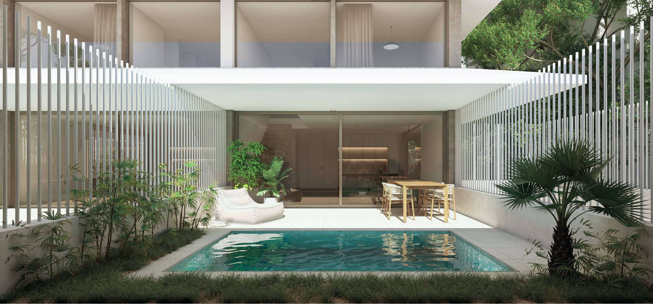 Luxurious living experience: Maisonette Ground &1st floor with private swimming pool, in Voula