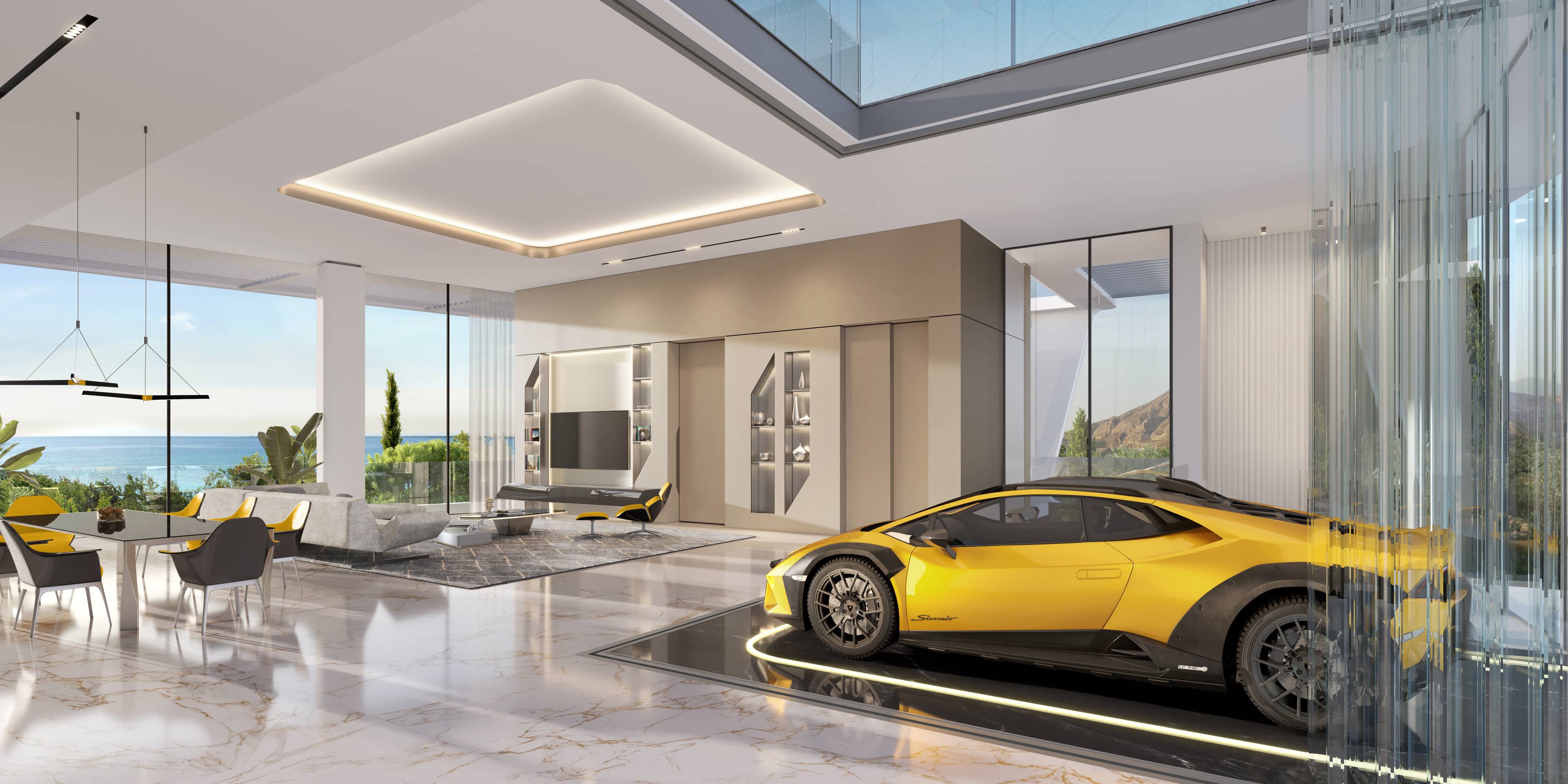 Tierra Viva, Design inspired by Automobili Lamborghini