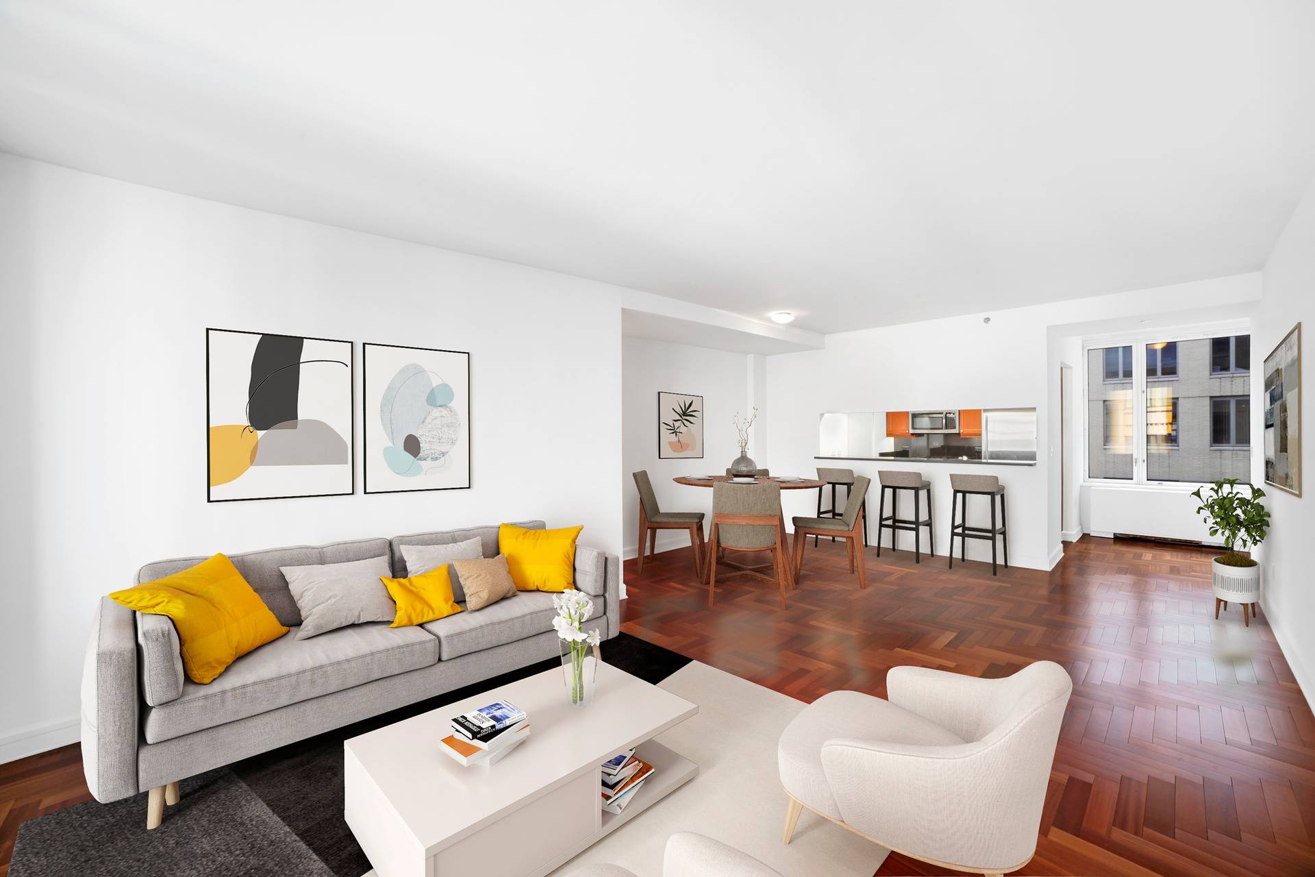 Sprawling 1 Bed 1.5 Bath @ Luxurious UWS Condominium!