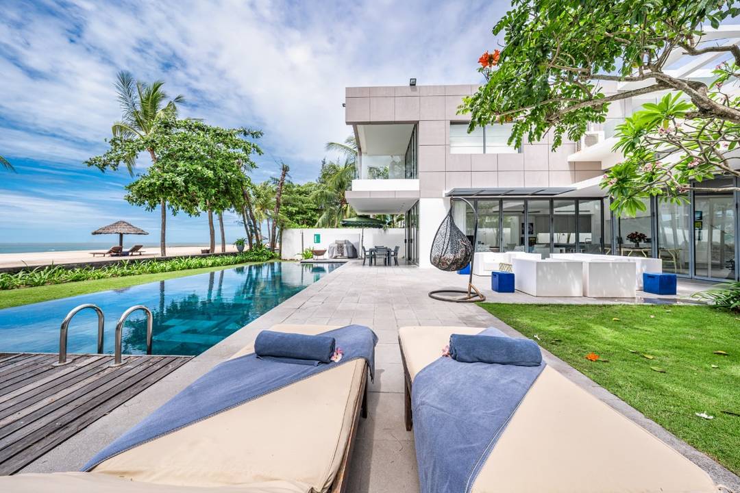 Palatial Beachfront Villa at Sanctuary Hồ Tràm – 8,000+ Square Feet of Luxury