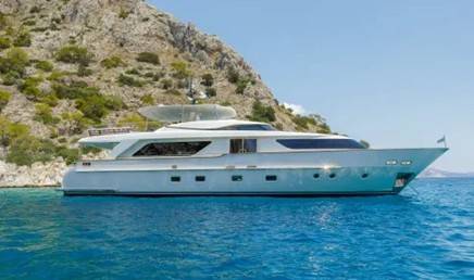 28m Sanlorenzo Luxury Yacht Charter