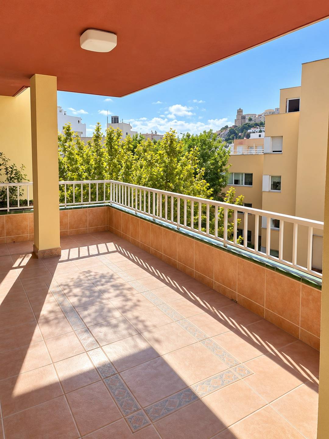 Spacious 3-Bedroom Apartment with Private Terrace & Parking in Central Ibiza