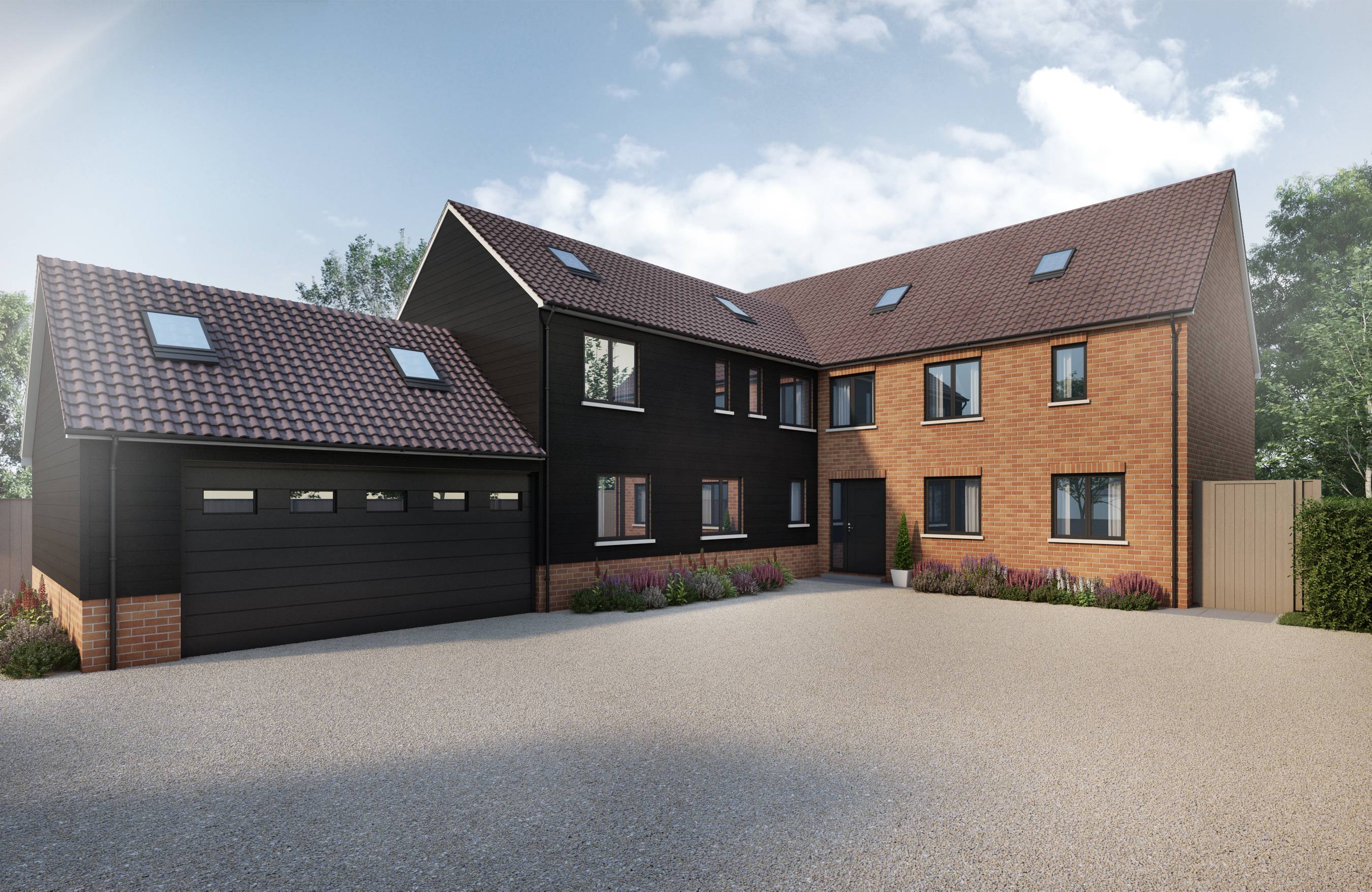 NEW BUILD, STUNNING DETACHED, 6 BEDROOM, 5 BATHROOM HOUSE LOCATED IN THE PICTURESQUE VILLAGE OF  DODDINGTON.