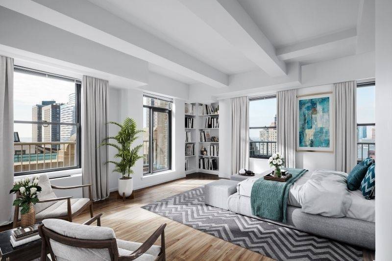 1bed/ 1bath Luxury Apartment, No Fee, Post-War Building, Financial District