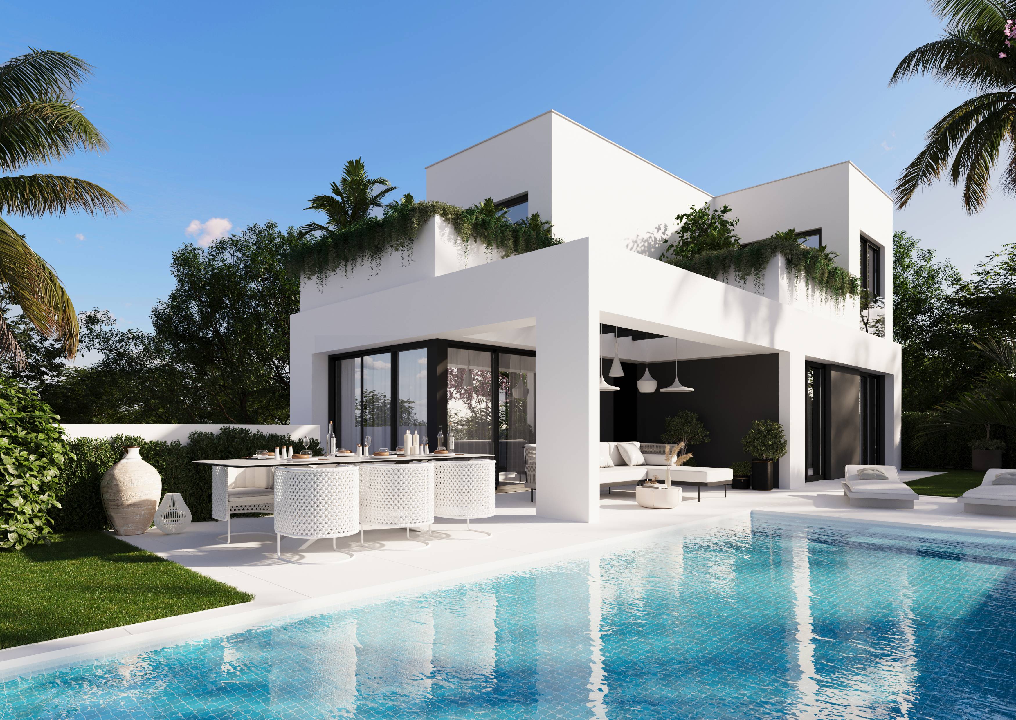 Magnificent houses in Finestrat, Alicante with panoramic views