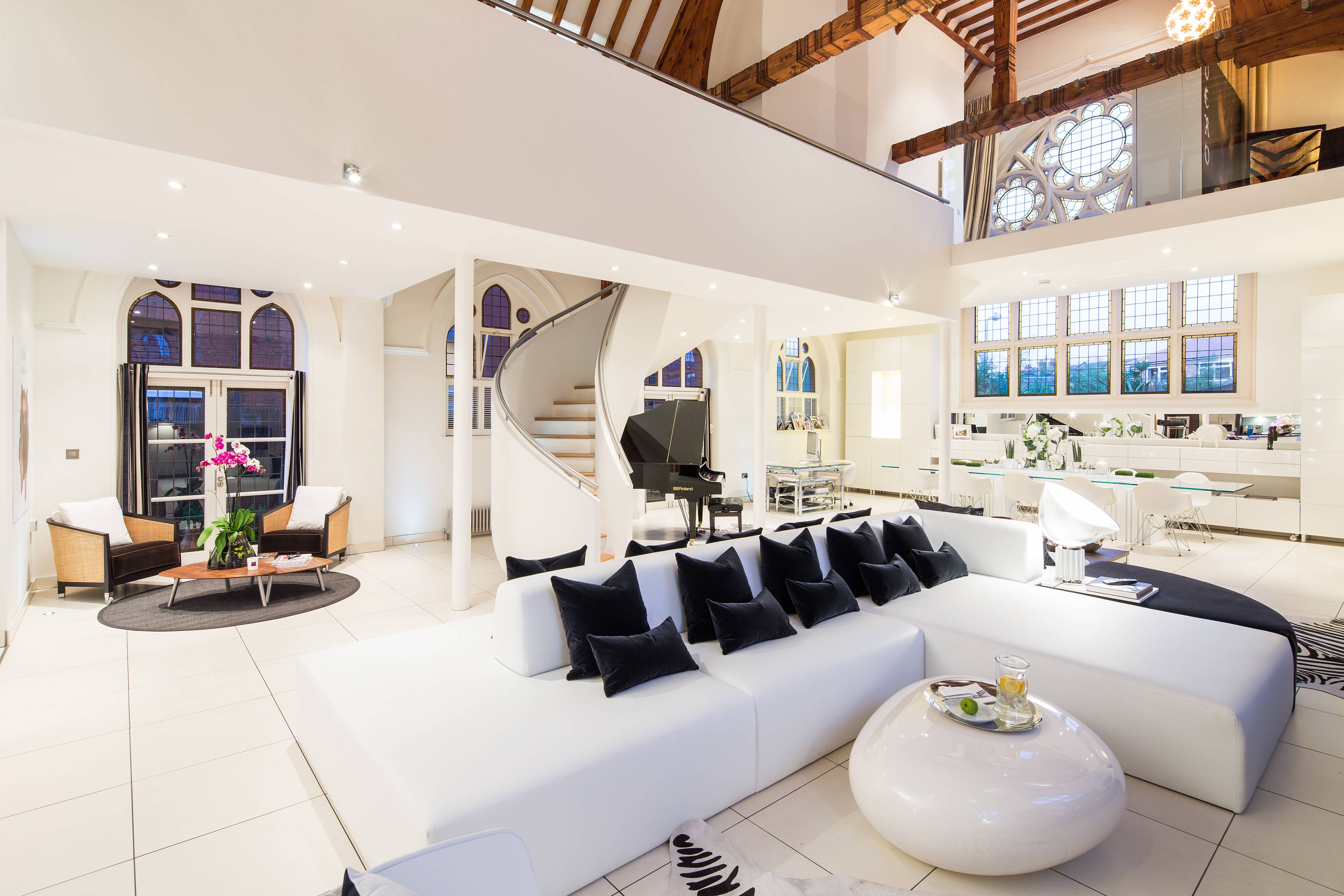 [Grade II Listed] Spicer Hall, an award-winning Victorian Church Conversion and one of the most celebrated church conversions of London, has been featured in several national and international interior design books and magazines in the last years.