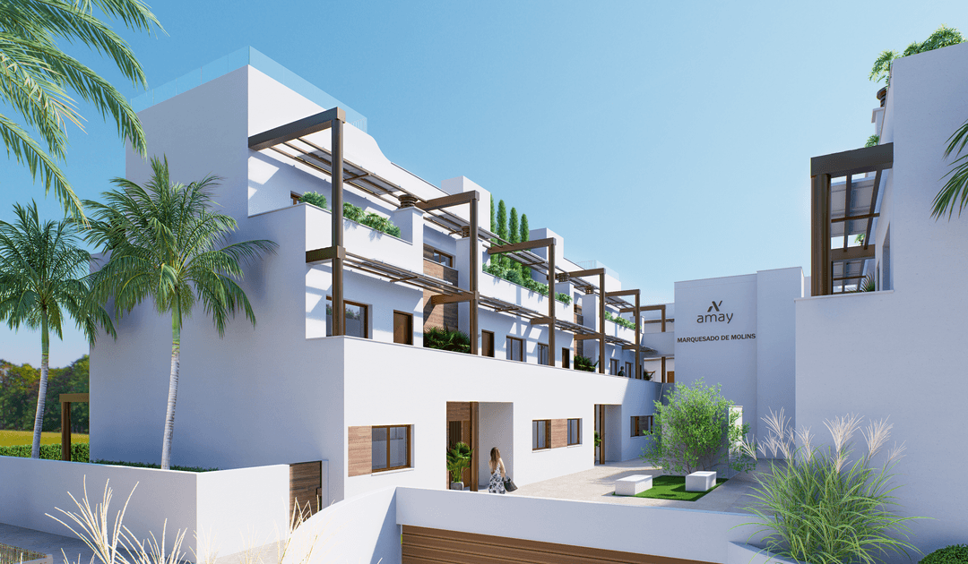 Modern Living ground- and topfloor from Las Higuericas Beach in Torre de la Horadada