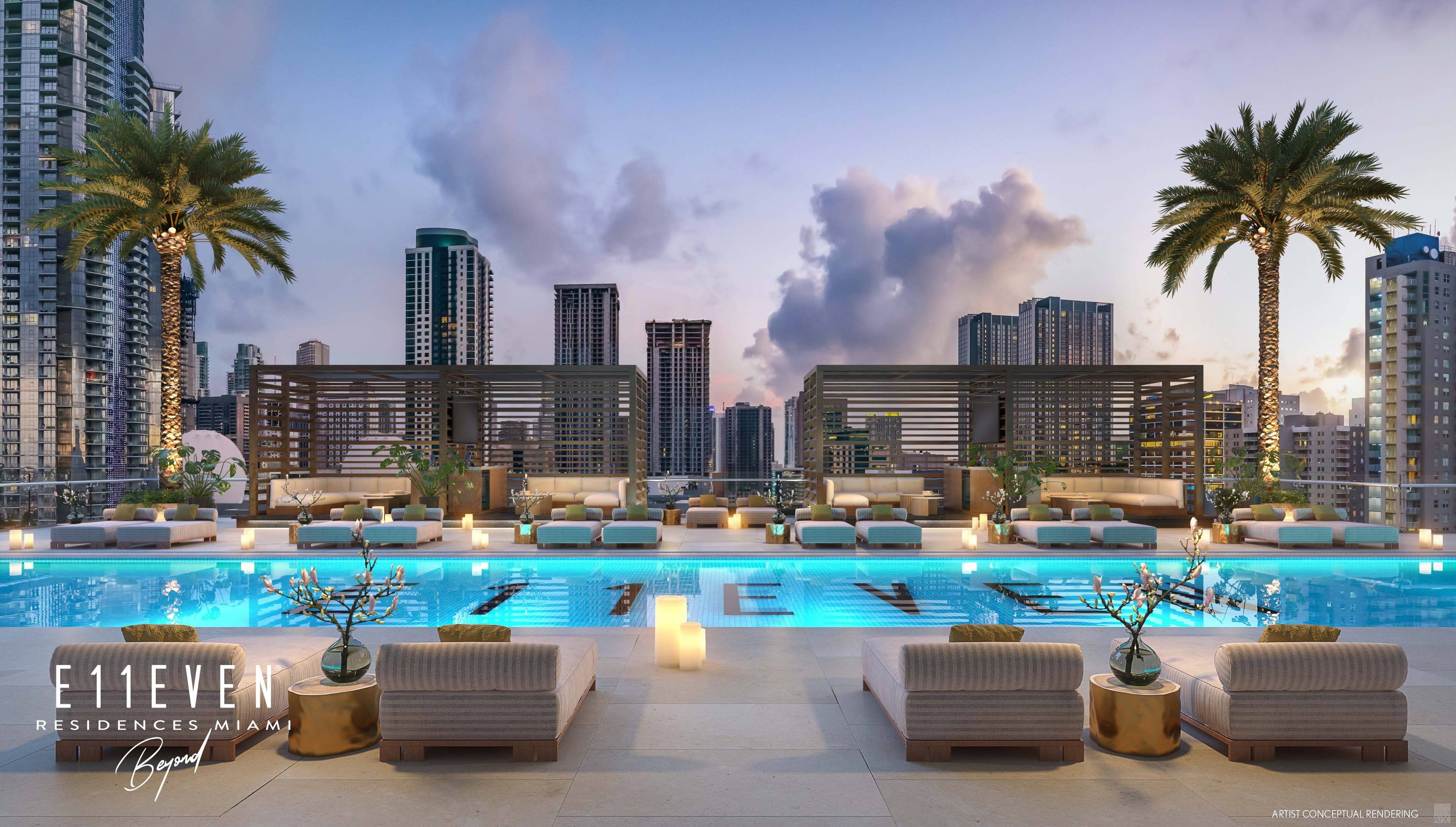Investment opportunity. Fully furnished luxury studio in the center of Downtown Miami