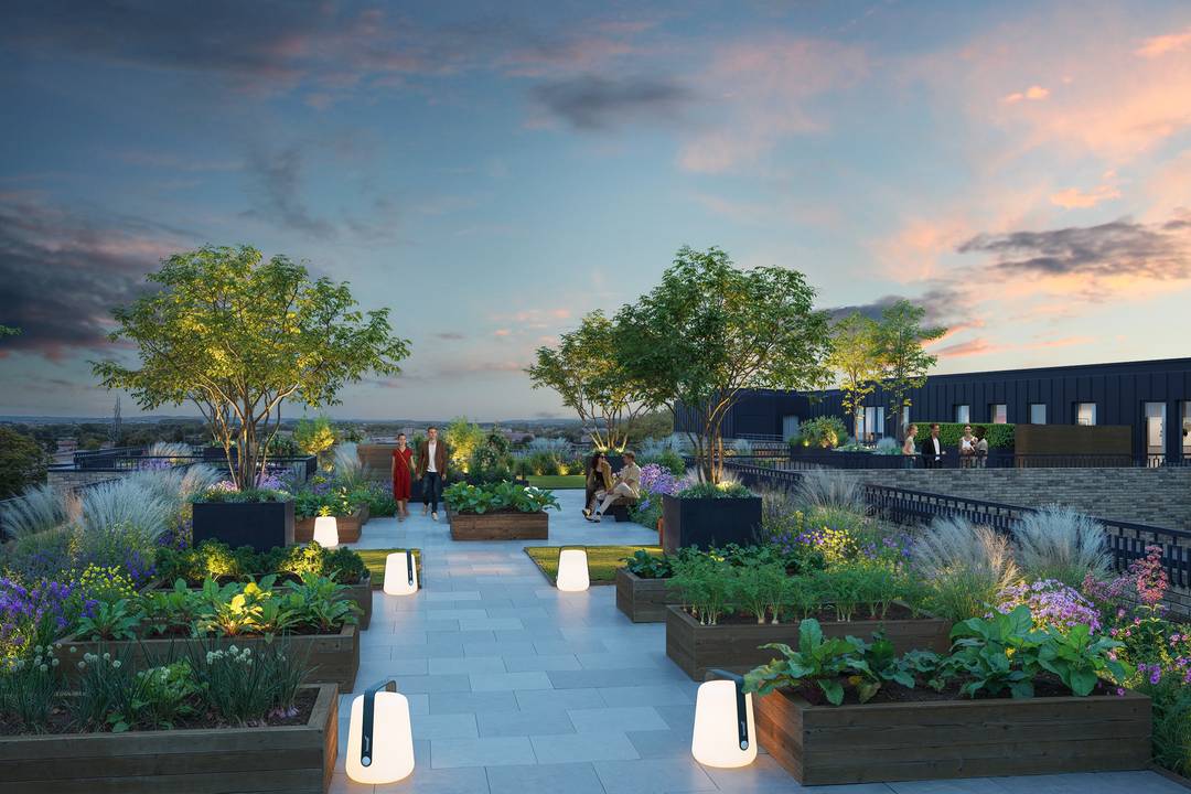 Two Bedroom First Floor Apartment With Terrace in The Sycamore, Keepers Yard