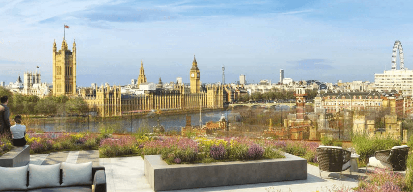 Luxury 2 bedroom apartment overlooking the royal palace