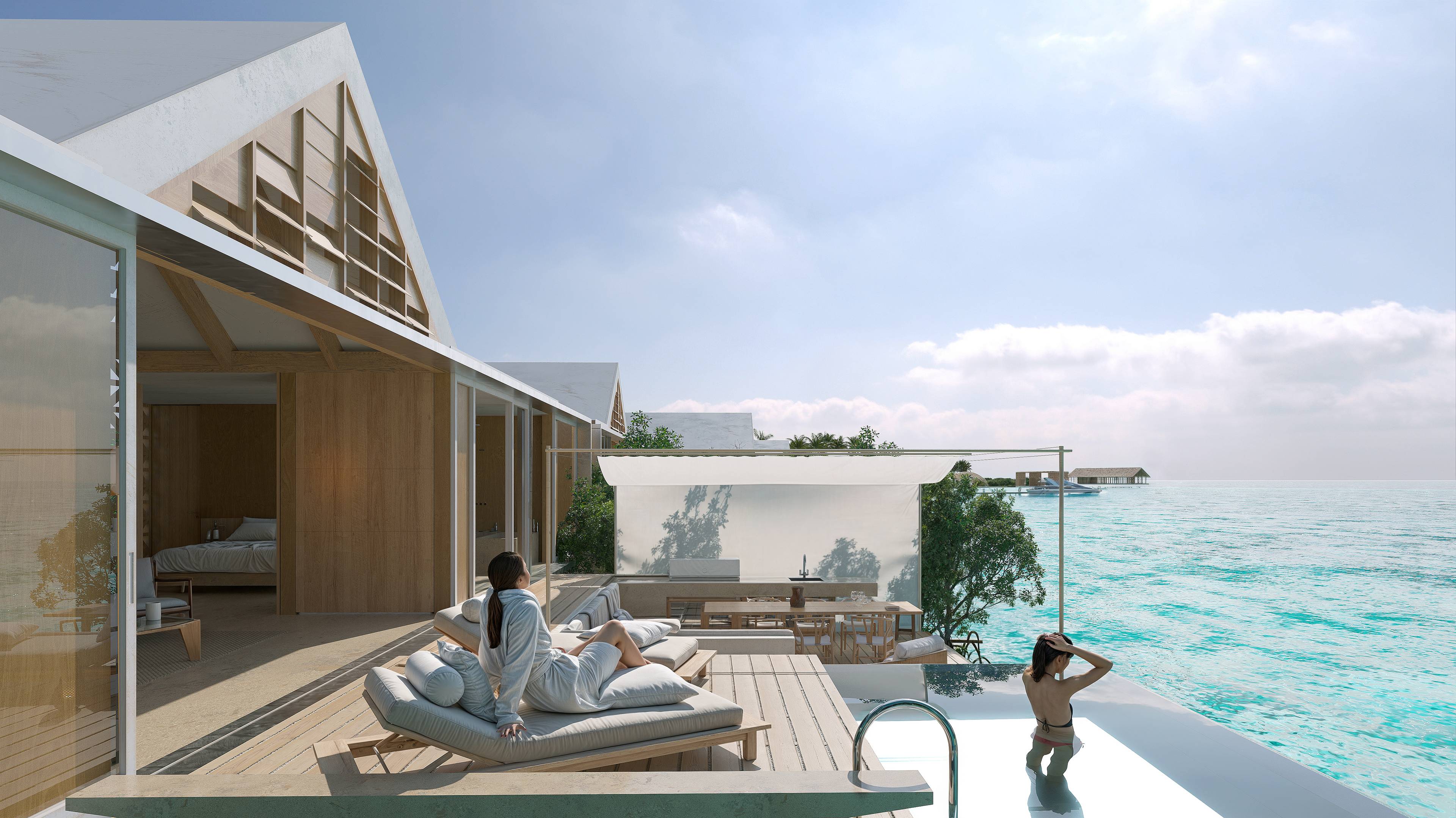 SIGNATURE TWO BEDROOM VILLA​​​​​​​ at the first Ultra Premium Residence-Resort in the Maldives Malé Atoll