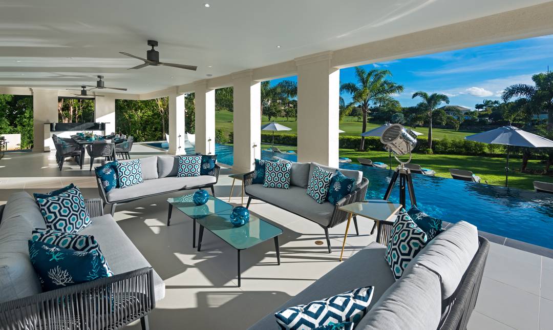 Newly Built 5-Bedroom Luxury Golf Course Estate with Sea Views at Royal Westmoreland