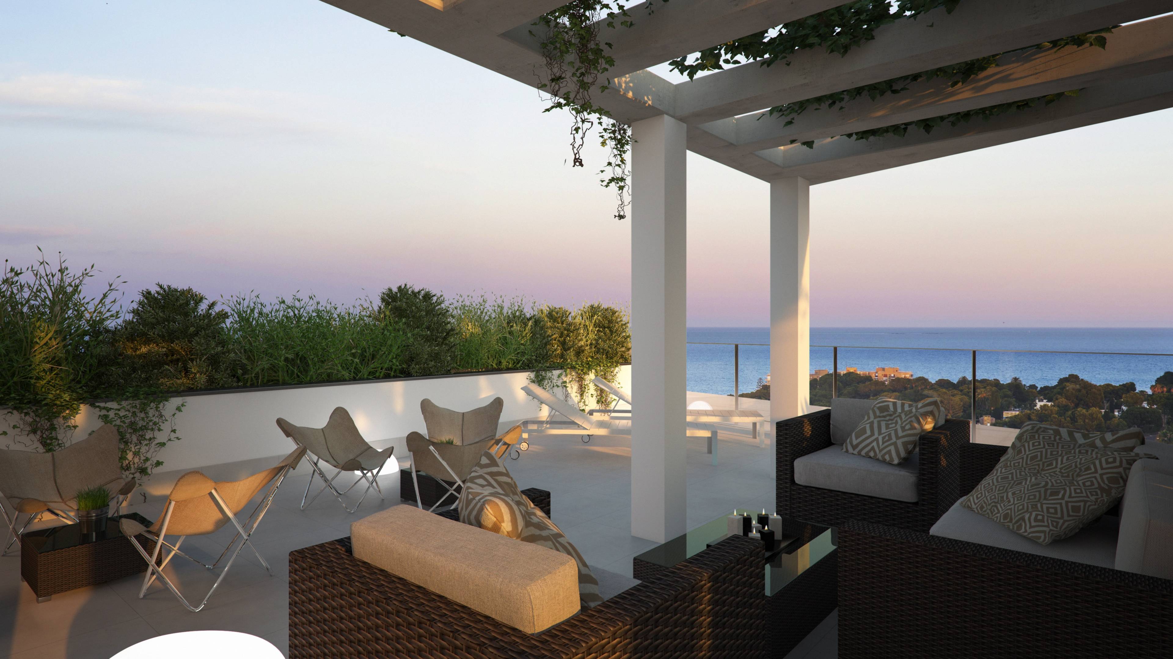 New build 2 bed 2 bath apartments Dehesa de Campoamor