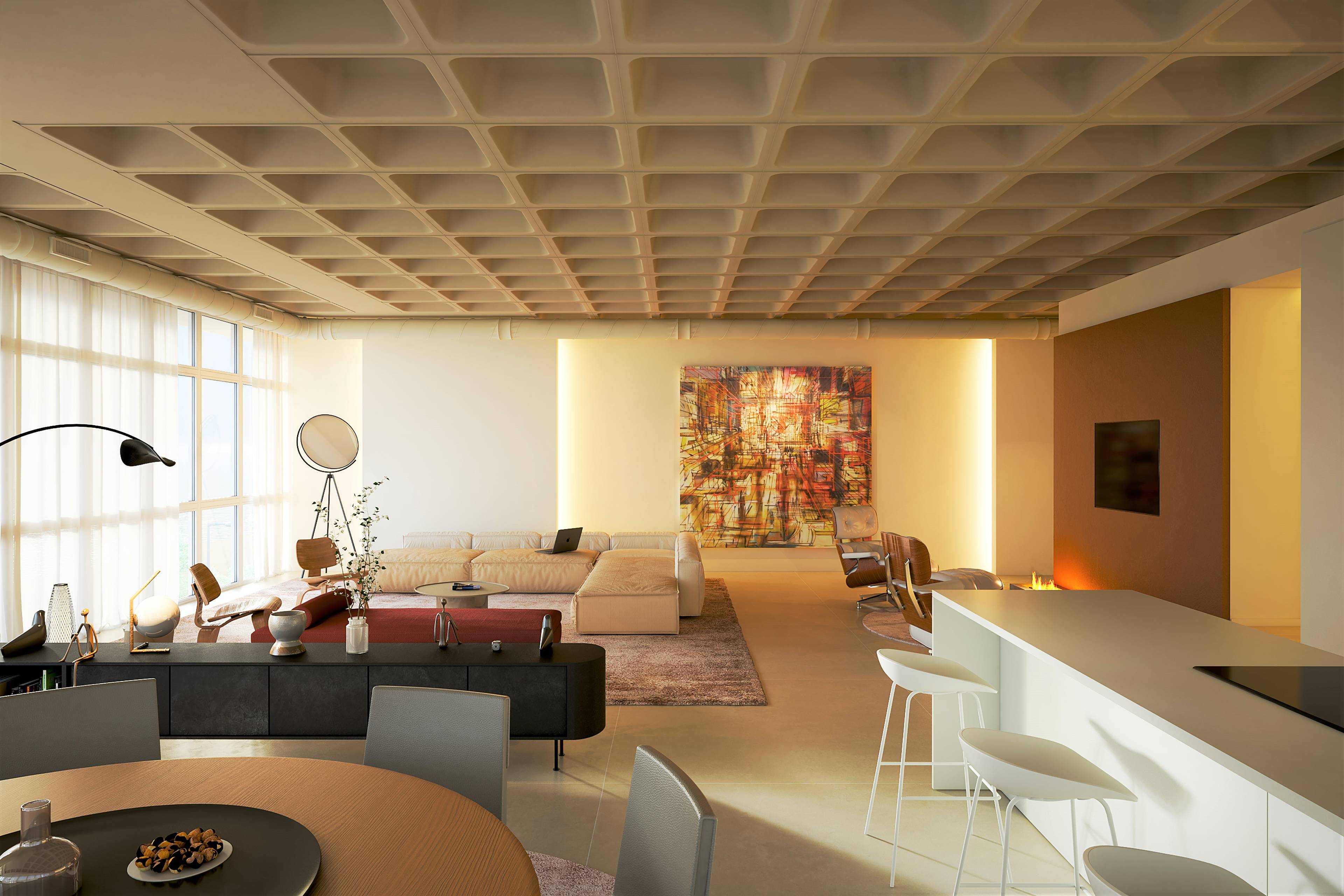 Excellent loft style apartment facing the river in Marvila, Lisbon