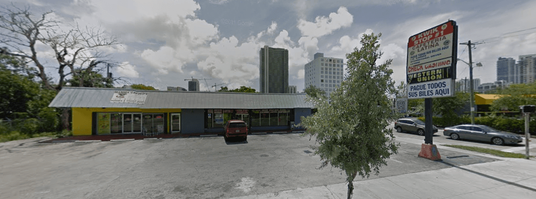 Corner Retail Building in Midtown, Miami