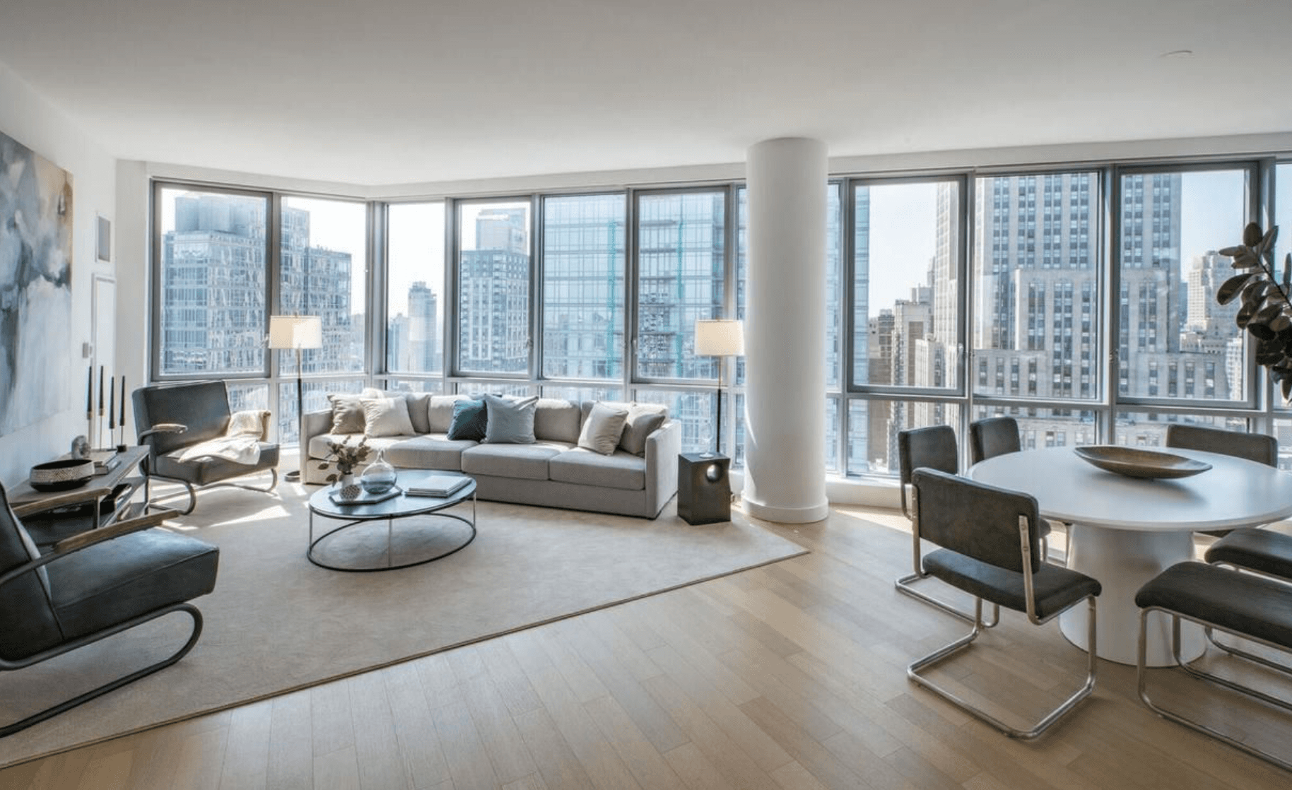 Heart Of NOMAD. Triple Exposure Corner 2 Bedroom, 2 Bath. NoFee