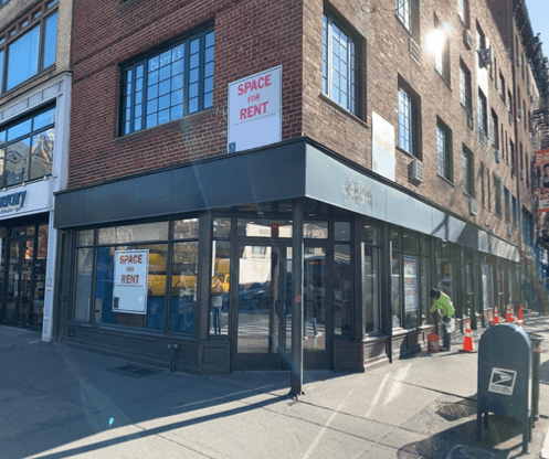 PRIME CORNER RETAIL SPACE IN GREENWICH VILLAGE