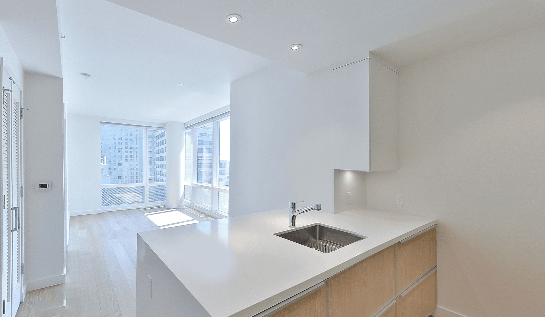 No Fee Studio/1 Bath in Luxury Amenity Filled Financial District Building