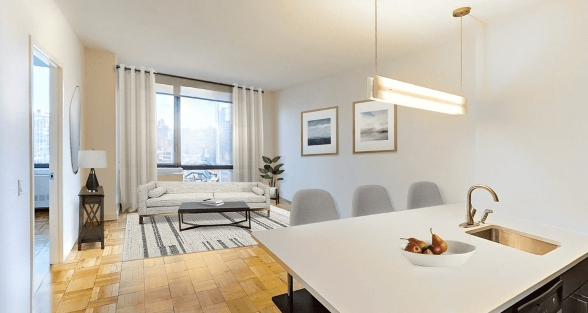 Massive, Sun-Filled One Bedroom with World Class Views