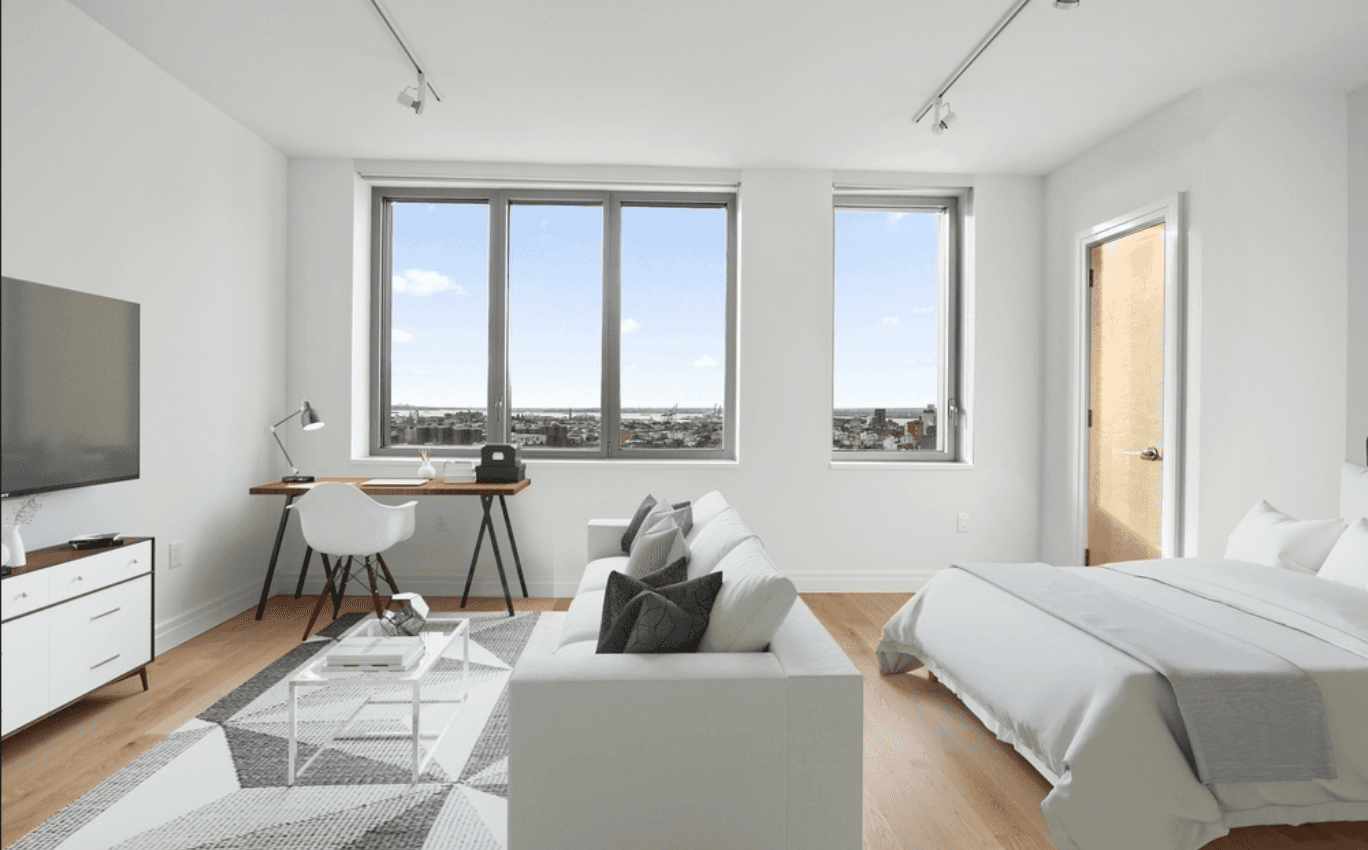 No Fee, Spacious Light Filled Studio in Fort Greene, W/D in Unit