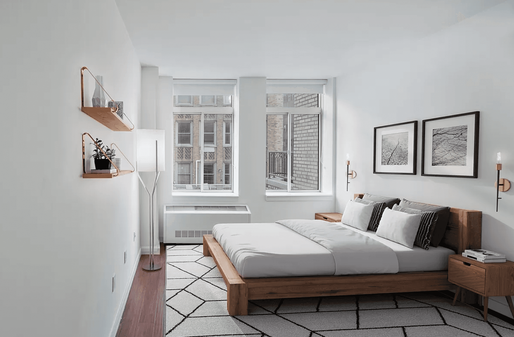 One bedroom with stunning panoramic views of the city