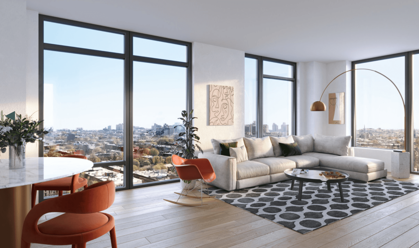 No Fee, Untouched 1BR/1BA in Downtown BK, New Development, W/D in unit