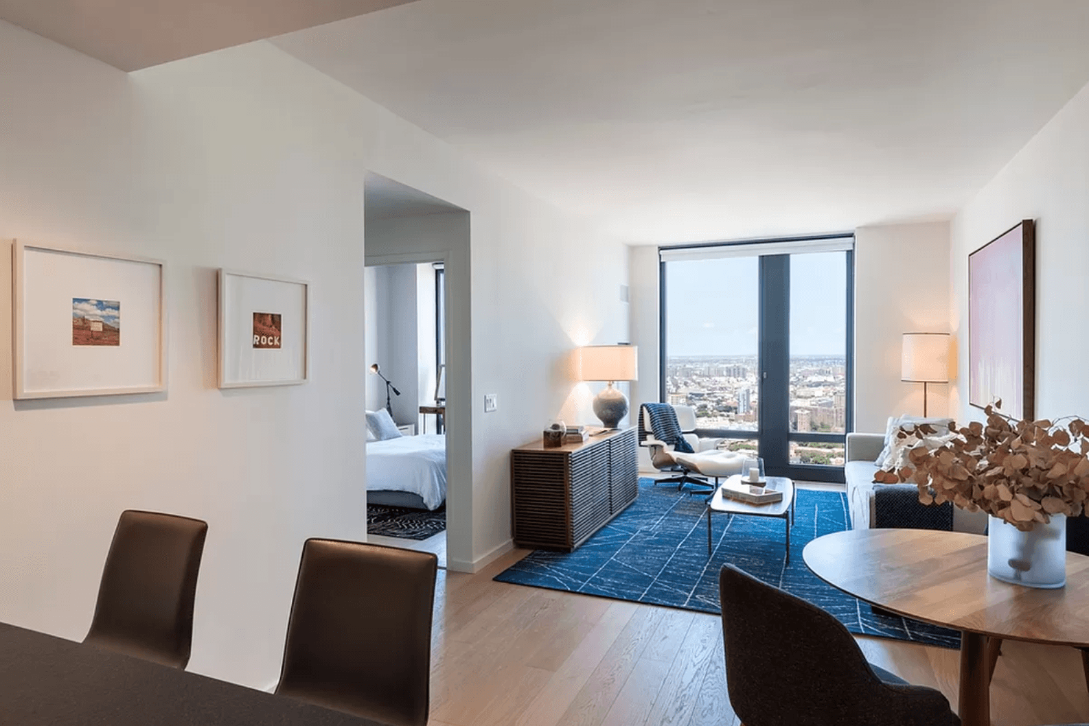 Spacious 3 Bed/ 2 Bath in Full-Service Residential Fort Greene Building, Floor-to-Ceiling Windows, Inspiring Amenity Package, Concierge Services Including Housekeeping, Car Service, & Dog Walkers, W/D in Unit