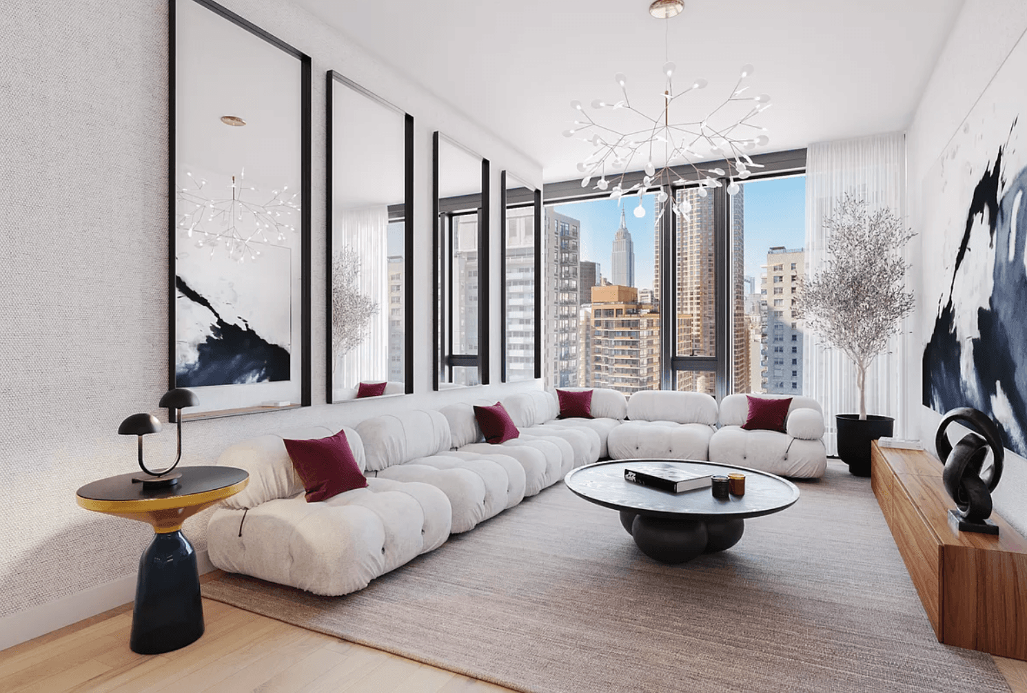 No Fee, 895Sqft Tudor City 1Br in New Luxury High Rise w/ Gorgeous Finishes, W/D in unit