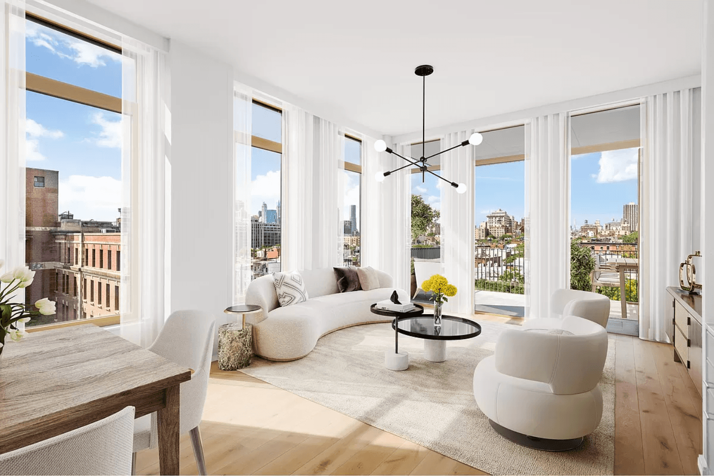 Pristine Brooklyn Penthouse Offering 5 Star Indoor + Outdoor Lifestyle