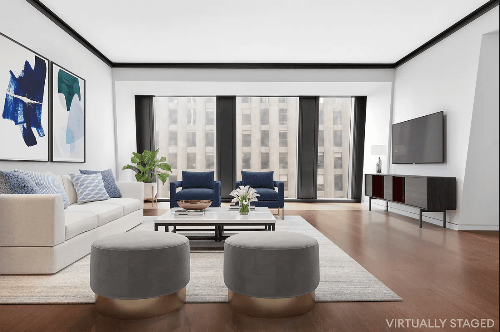 Large and Open 1 Bedroom 1.5 Bath in 5 Star Amenity Building