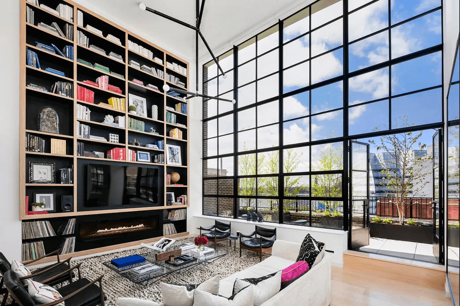 Sun-Filled West Chelsea Penthouse Loft with Multiple Terraces