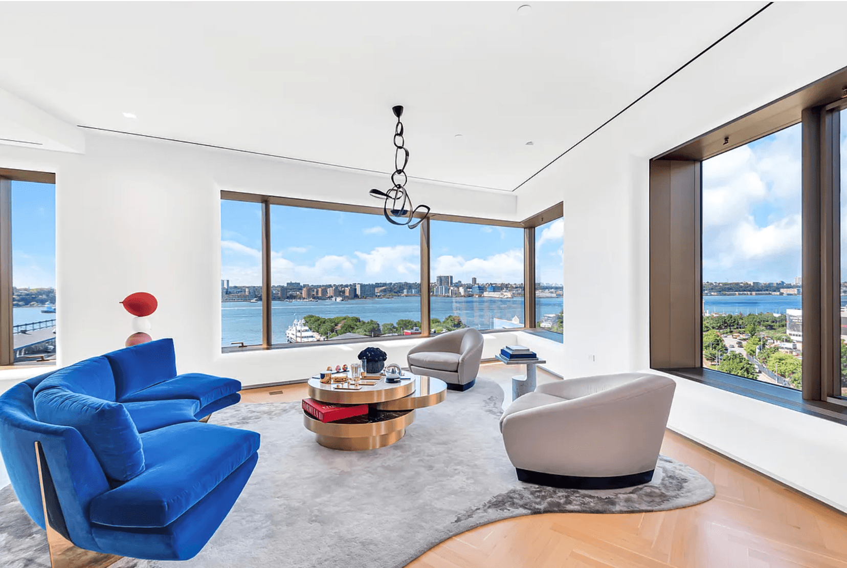 Designer Furnished West Chelsea 2 Bed 2.5 Bath with Hudson River Views