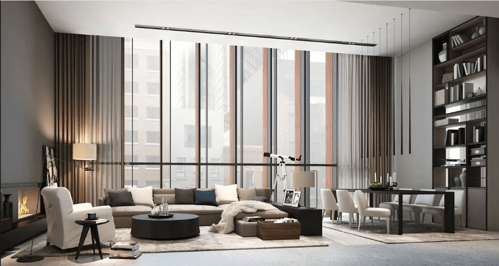 Luxury Chelsea Highline Loft with Double Height Ceilings