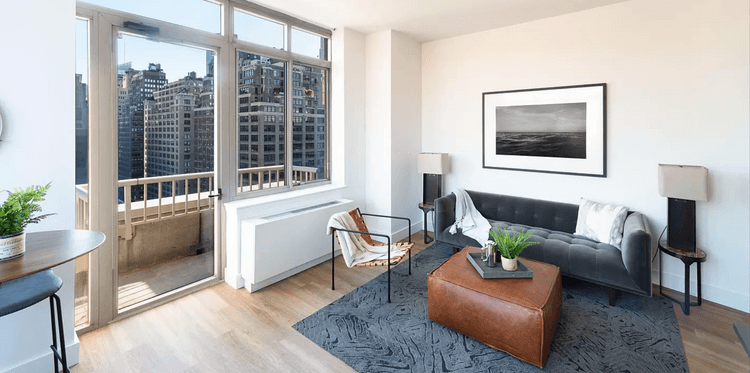 No Fee 1BD/1BA with Private Terrace in Chelsea
