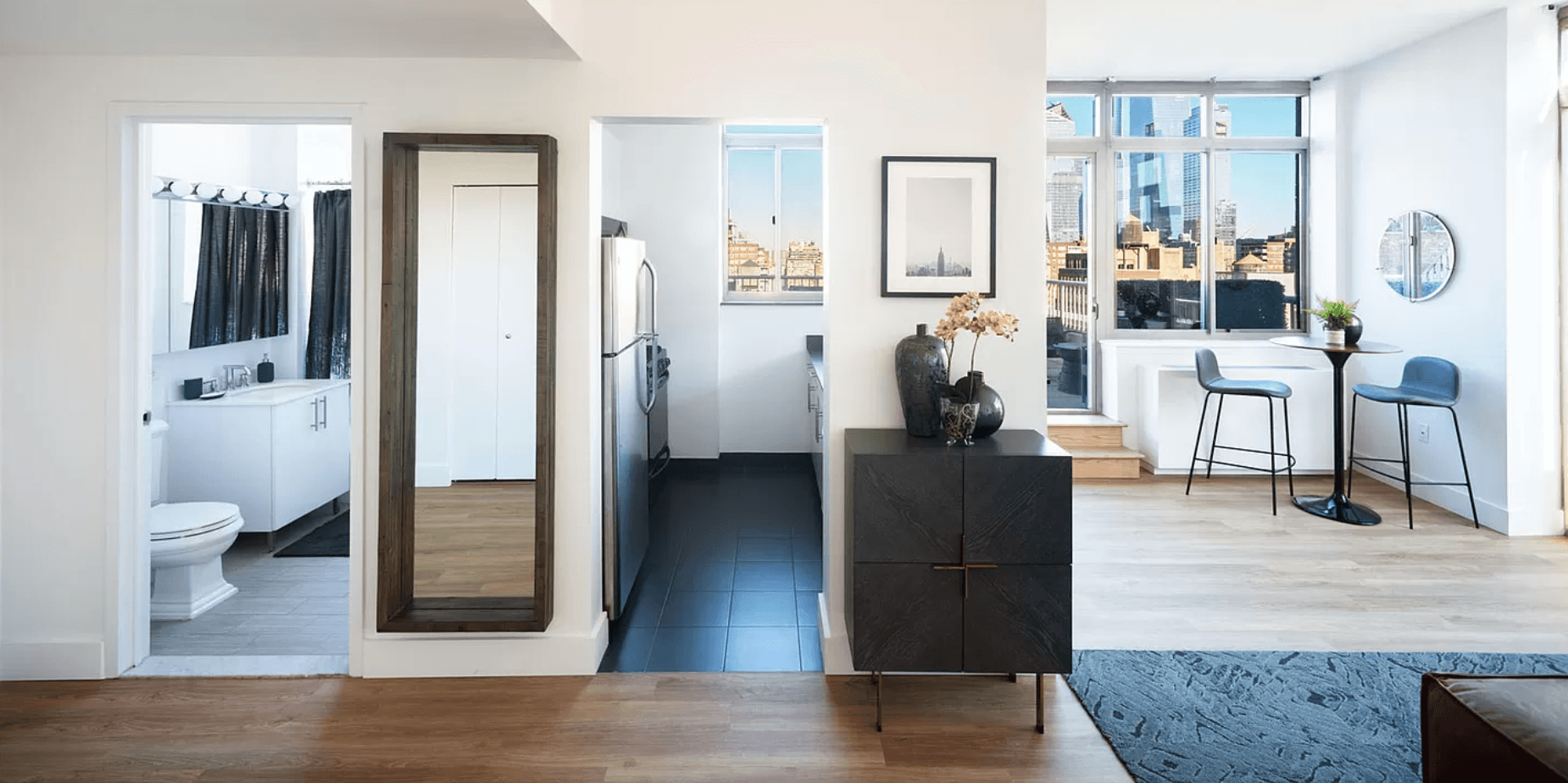 No Fee 1BD/1BA with Private Terrace in Chelsea