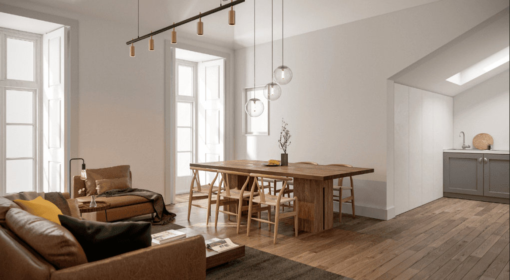 CHARMING 2-BEDROOM APARTMENT IN A COMPLETELY RENOVATED BUILDING DOWNTOWN LISBON | PERFECT FOR INVESTORS