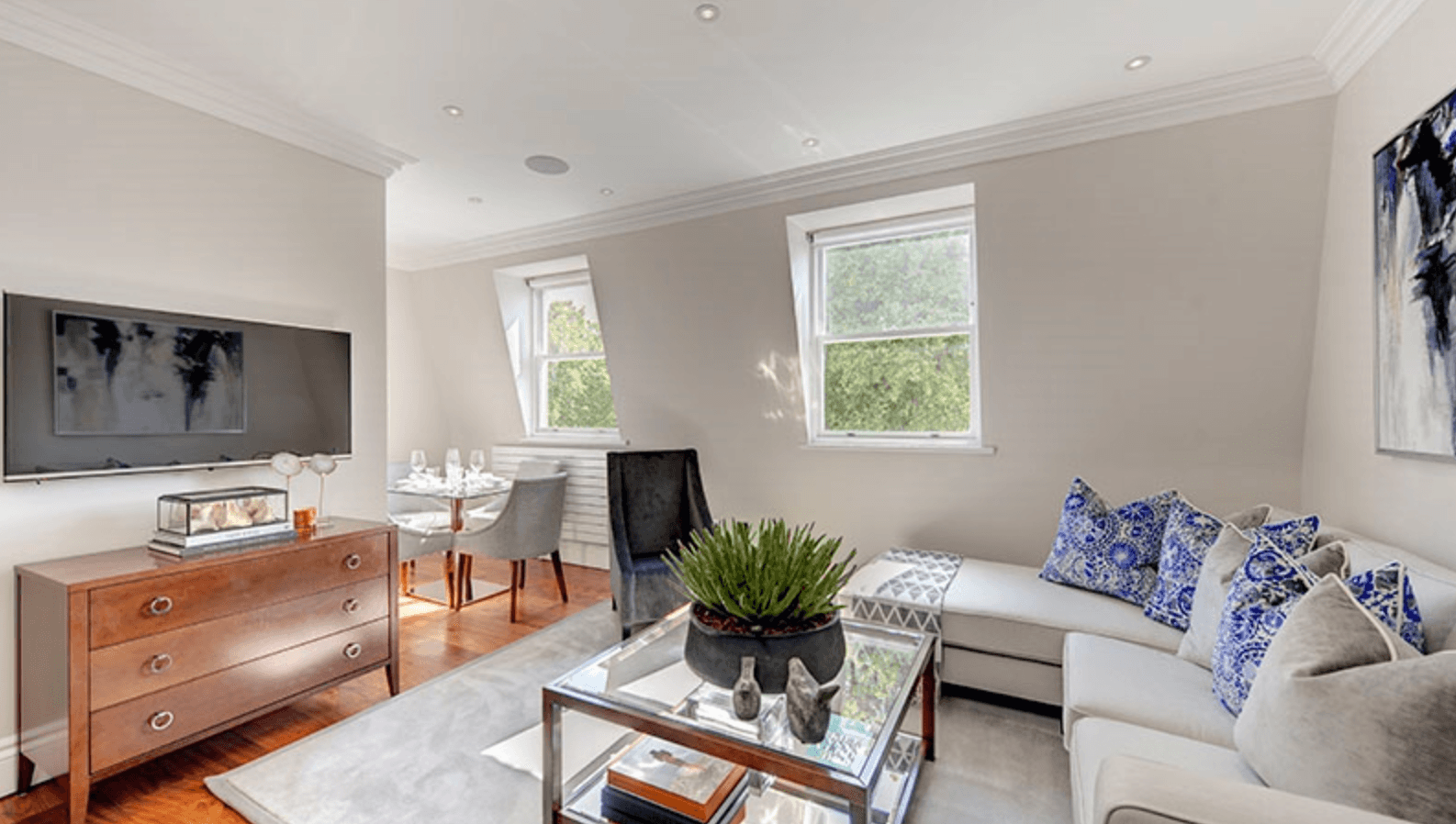 Beautiful two bedroom two bathroom apartment
