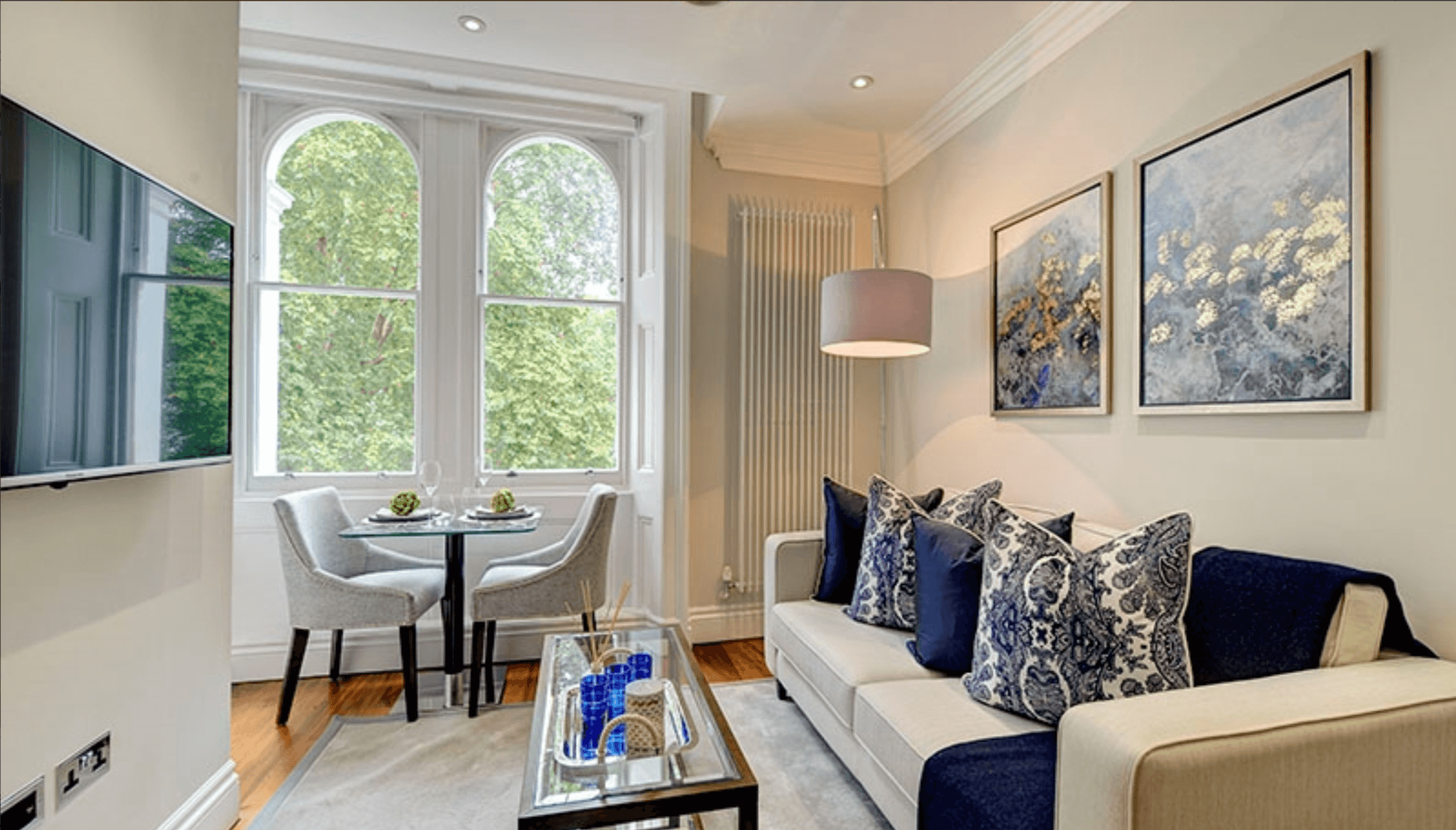 The apartment also benefits from having access to the communal garden, a personal on-site Building Manager Monday-Friday, 24 hour out of hours emergency line.