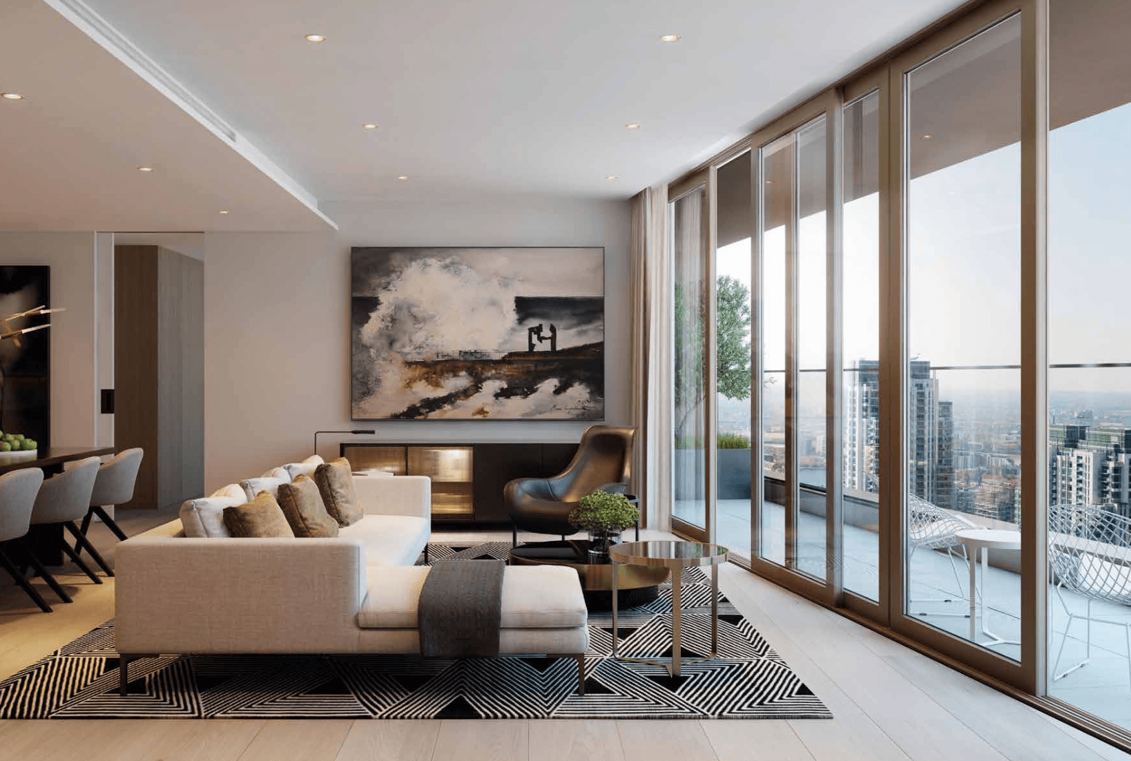 A full range of lifestyle services and amenities, either within the building or the Canary Wharf Estate at your disposal.