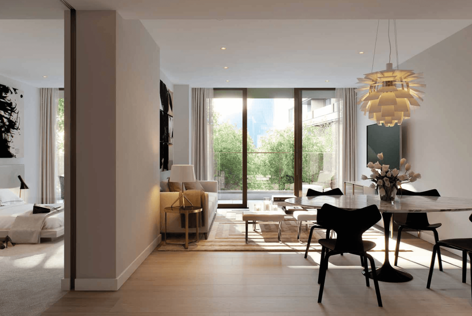 You will enjoy the convenience of zoned underfloor heating throughout as well as comfort cooling provided by fan coil units to reception rooms and bedrooms.