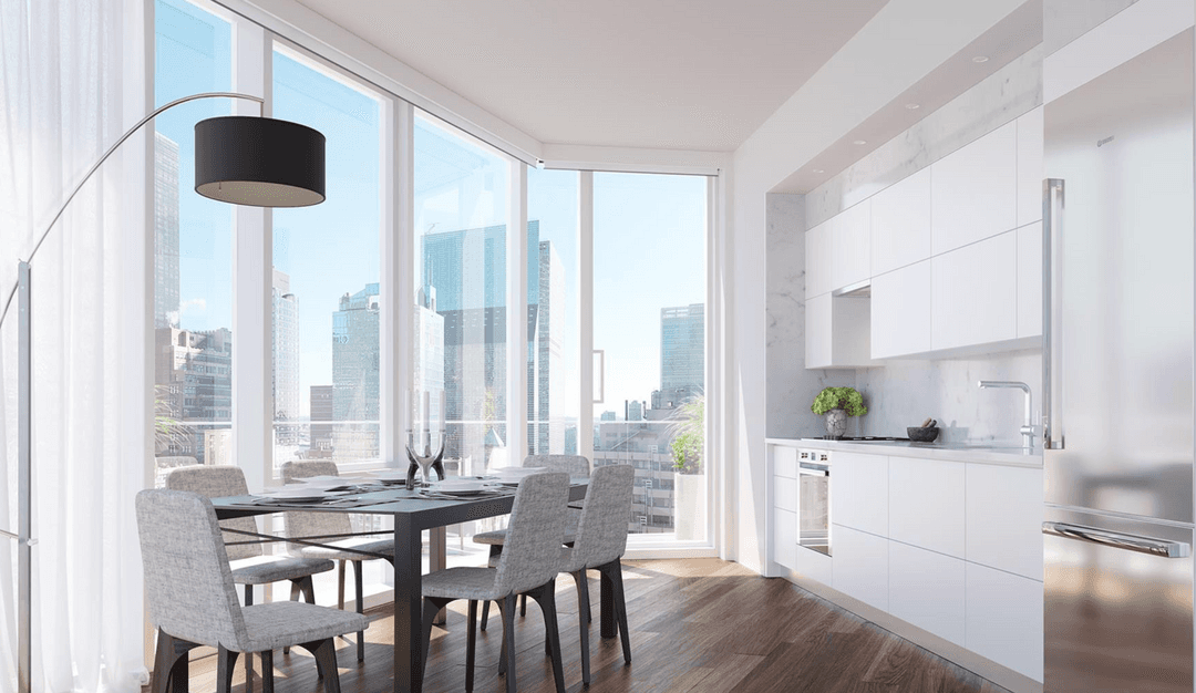 Alcove Studio with W/D in New Luxury Building!