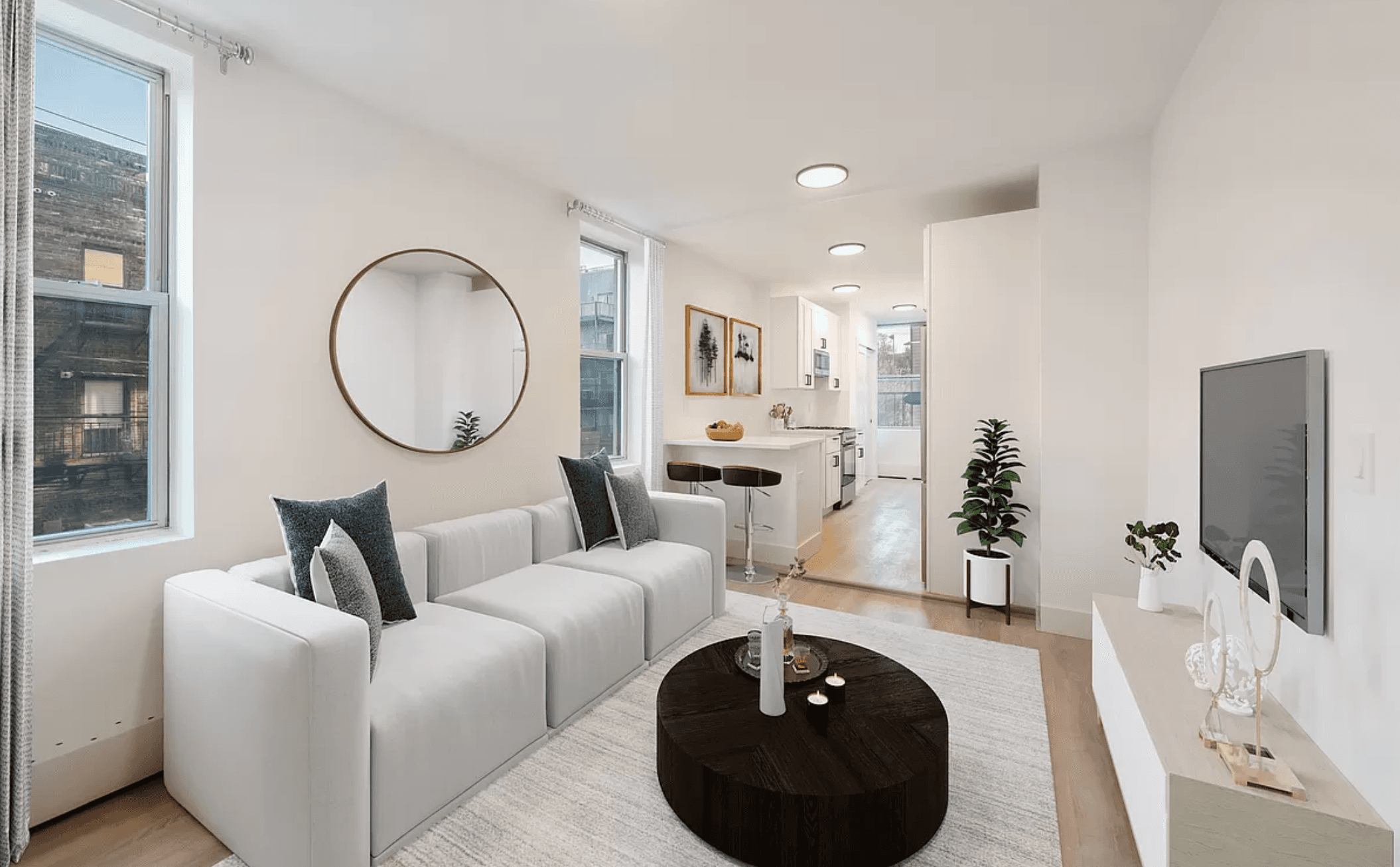 Brand New Renovated 1 Bedroom Apartment located at 500 Monroe Street in Midtown Hoboken.  King Size Bedroom!  Washer/Dryer Combo Unit in the Residence!