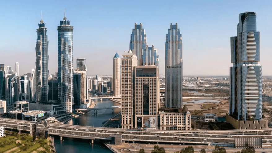 Sky-High Luxury: Ultra-Spacious 1BR Apartment | 1000+ Sq. Ft. | 57th Floor Elegance in Al Habtoor Tower