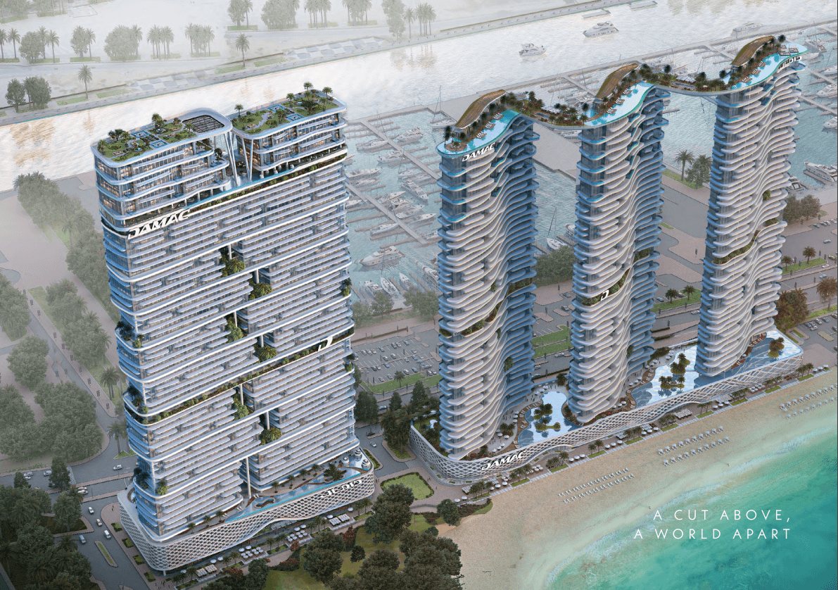 LUXURY LIVING IN THE CAVALLI-DESIGNED 3-BEDROOM APARTMENT AT SKYCREST, DAMAC BAY 2, DUBAI HARBOUR