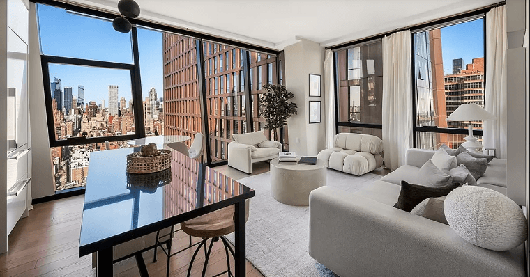 Sun Drenched Two Bedroom with Sweeping City Views